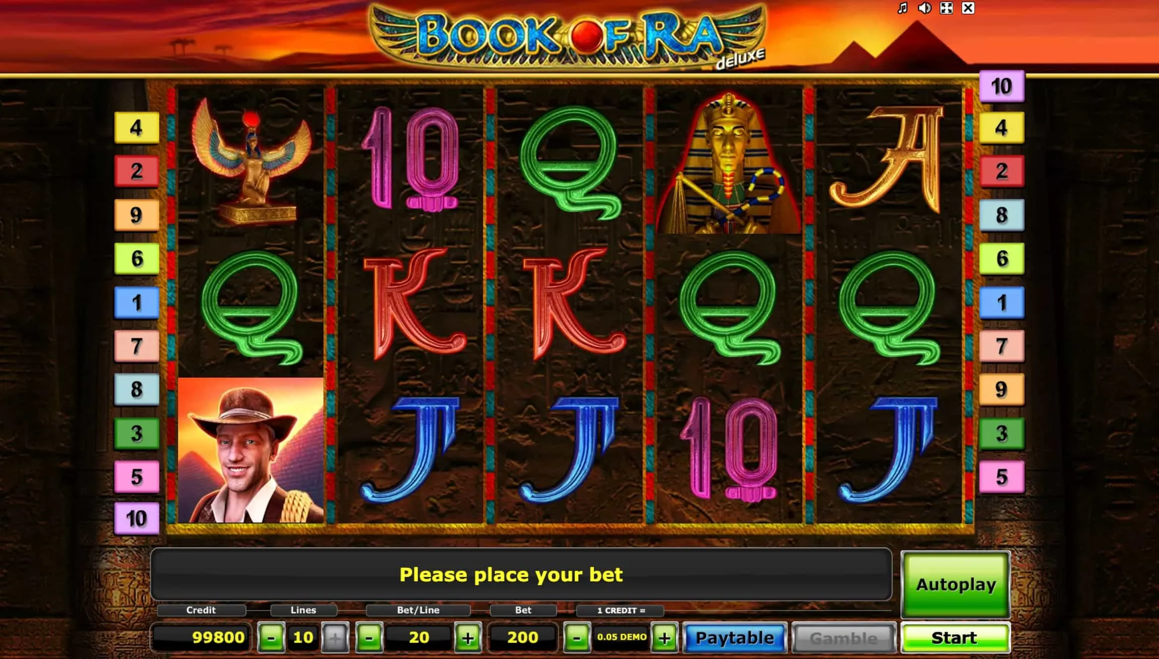 Avviare una sessione di Book of Ra Deluxe: i 7 passaggi essenziali