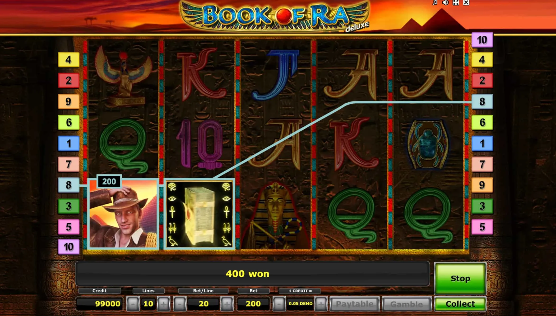 I simboli del gioco e quanto pagano